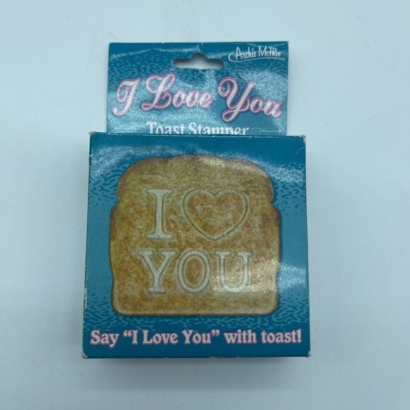 Toast Stamp I Love You New - Picture 1 of 6